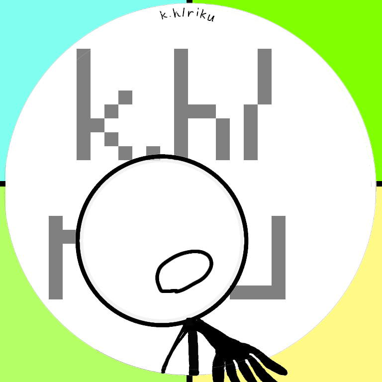 2代目k.h/rikuロゴ