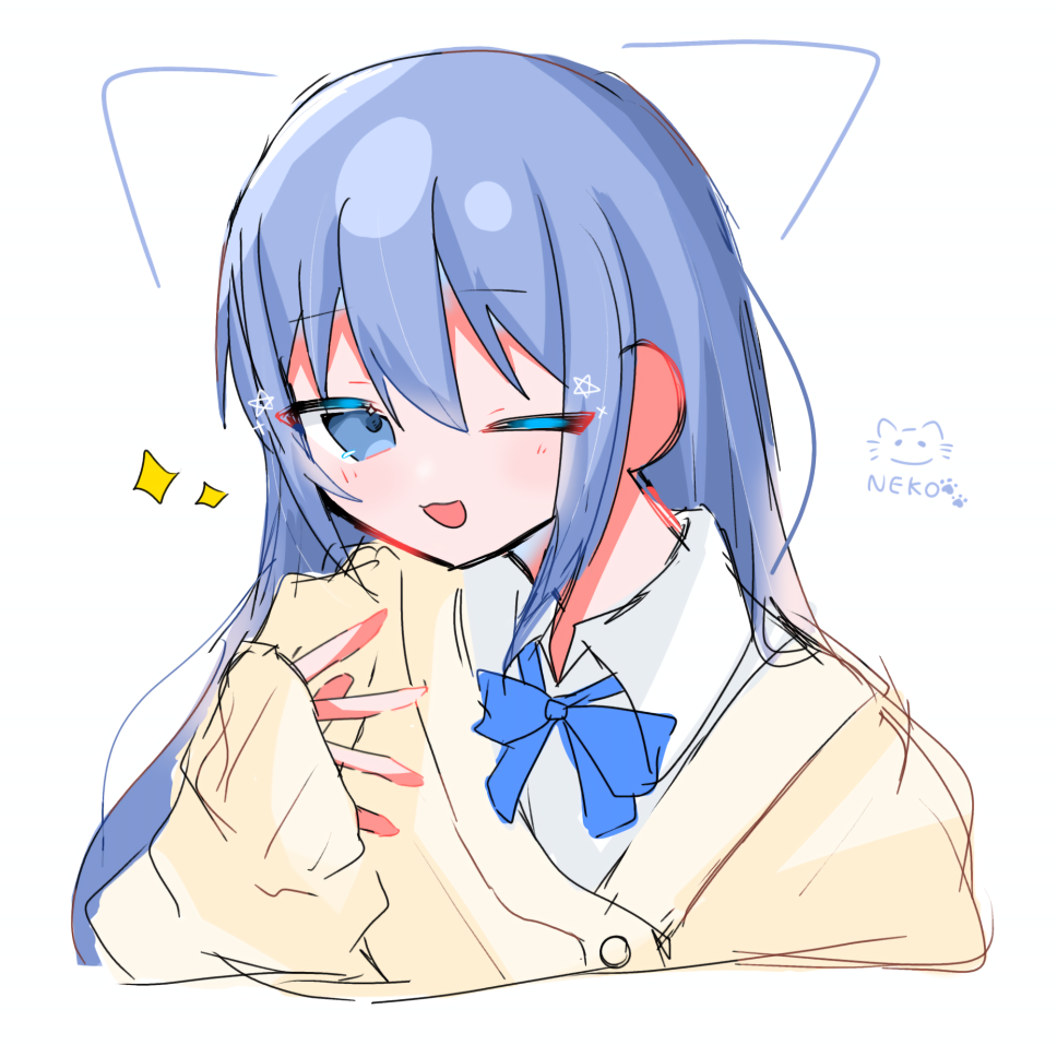 こたつ氏によるりくしぃのイラスト